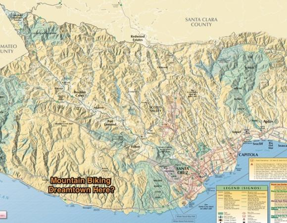Mountain Bikers of Santa Cruz ask: What would your mountain biking dreamtown look like?