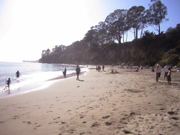 New Brighton State Beach, one of the county's cleanest. Hilltromper photo.